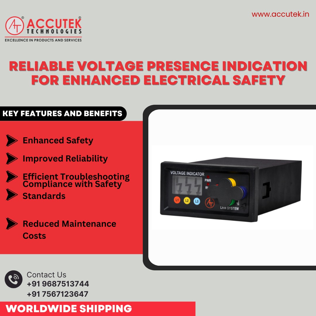 Accutek VPIS: Reliable Voltage Indicator for Enhanced Electrical Safety Ensure enhanced electrical safety with Accutek's reliable Voltage Presence Indicating System (VPIS). Learn about its features, benefits, and how it improves safety and reduces maintenance costs.